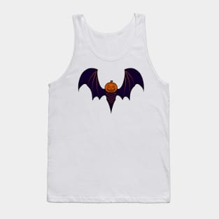 "Pumpkin-headed bat" Tank Top